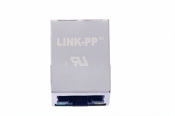 étiquette magnétique de 10/100BaseT RJ45 Jack vers le bas avec le ...