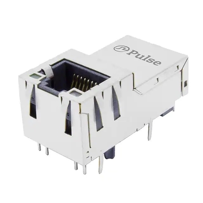 Le cric 1000 vertical LINK-PP de base-T compatible de l'impulsion J1V-U2100NL Rj45 avec YG/G a mené