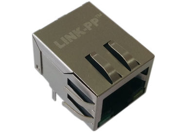LED verte Rj45 LPJ0012GFNL choisissent l'Ethernet modulaire 10/100Mbps de prise de port
