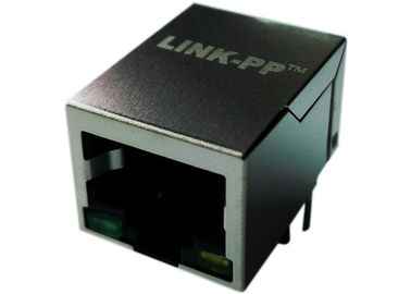 1x RJ45 LPJ0011BENL à angle droit, transformateur de Magnetics de 10/100M intégré