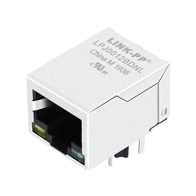 Isolement de l'Ethernet RJ45 Jack One Port 1500Vrms de LPJ0012BDNL 10/100Base-T
