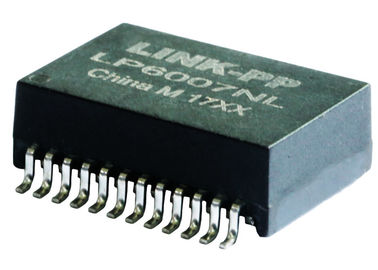 ports simples de transformateur à haute tension de l'isolement 3500V pour l'Ethernet de LAN, LP6007NL