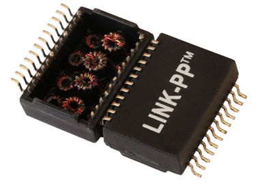 Transformateur simple discret 000-7367-37 de Gigabit Ethernet de port magnétique pour l'Ethernet