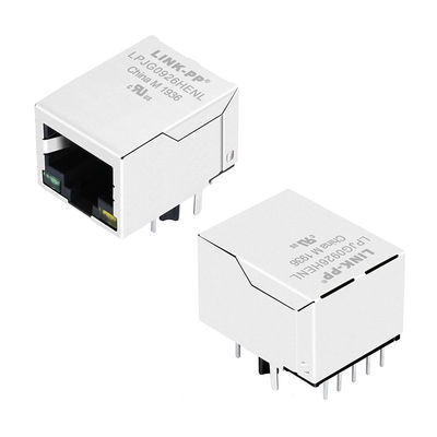 Connecteur d'A70-112-331N126 Tab Down Ethernet Magnetic RJ45 avec POE+ LPJG0926HENL