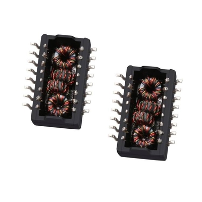 Port simple H1102NLT d'impulsion du module XFRMR Ethr de transformateurs de LAN de H1102FNL