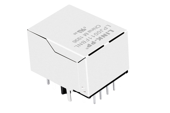 LPJ0011FBNL 100Base-T RJ45 Connecteur avec magnétique pour la date d'entrée/sortie