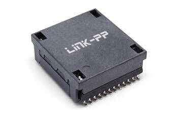 4pr PoE+ HD8004FNL SMT LAN Module magnétique conforme à la réglementation ROHS