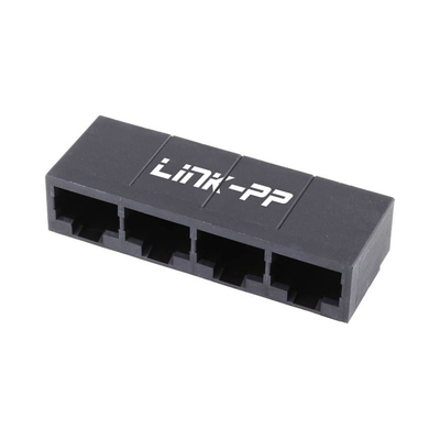 4 ports avec prise modulaire à profil bas 43223-8140 angle droit