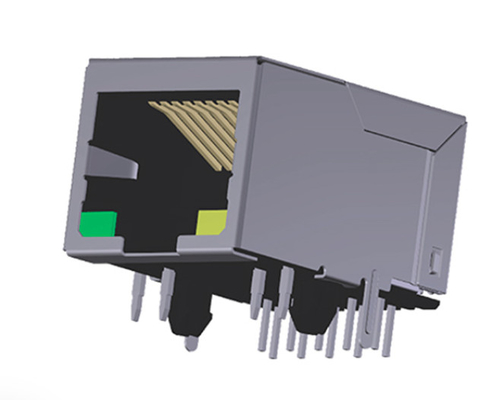 Connecteur ARJM11B1-009-AB-EW2 RJ45 avec magnétisme 10/100 base-T