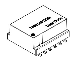 Module magnétique du transformateur SMT de base-T