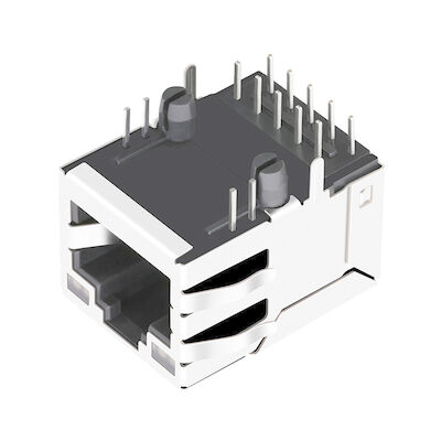 Genre industriel de femelle du connecteur RJ45 LPJG16314A4NL de gigabit de RB1-1Q6BAM1A