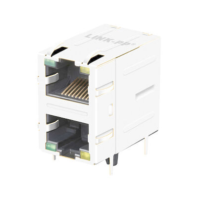 2301997-5 10/100 port RJ45 Jack With Magnetics modulaire LPJ17003-8AENL de la base-T 2x1