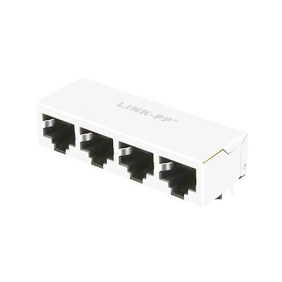 XFATM2-C4-4 10/100 inventaire LPJF46287CNL-2 de connecteur de l'Ethernet RJ45 de port de la base-T 1x4