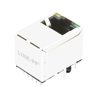Base-T 1000 de port d'ARJ-148 1x1 RJ45 LAN Through Hole Reflow Connectors LPJD4834BDNL