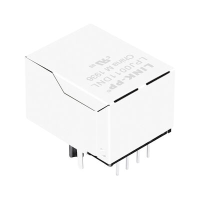 Conn. MAGJACK 1PORT 100 BASE-TX LPJ0011DNL de J0011D01NL par le trou aucune LED