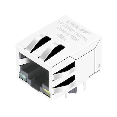 connecteur de gigabit de la prise LPJG0801GENL du transformateur RJ45 de 48F -01GYD2NL