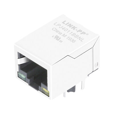 Transformateur intégré modulaire 8p8c de MJF13T45L-KX06B3GY43-0808 Rj45 Jack