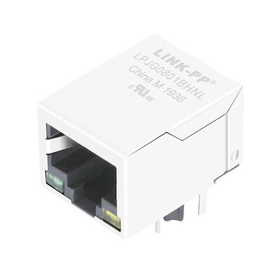 Ethernet magnétique de gigabit du match ATMEGA88P-20AUR de XRJG-01K-4-H11-320 Rj45 Jack