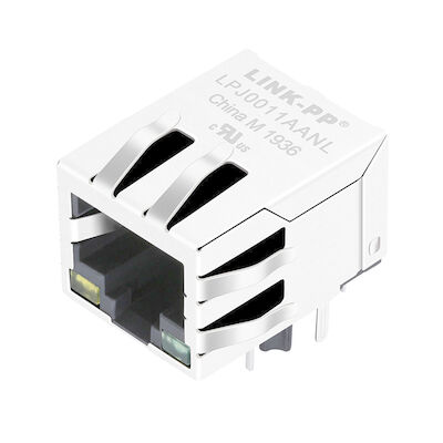 Port simple de LPJ0011AANL RJ45, 1CT : 1CT, 10/100Base-T, adaptation d'impédance
