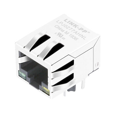 JD0-0004NL PoE PulseJack 10/100 Base-T RJ45 Connecteur avec LED