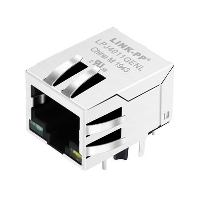 J00-0076 RJ45 Jack modulaire a intégré 10 /100Base-T LPJ4011GENL IP-PBX