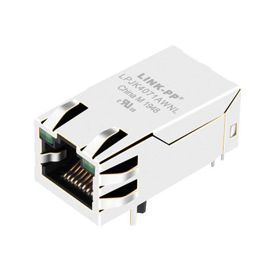 1 x 1 port 1500Vrms RJ45 Jack modulaire pour le routeur XFMGIG12-CTXU1-4L de commutateur