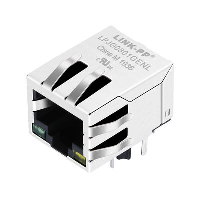 ARJ11E-MCSA-A-B-EM2 conn. MAGJACK 1PORT 1000 BASE-T par le trou