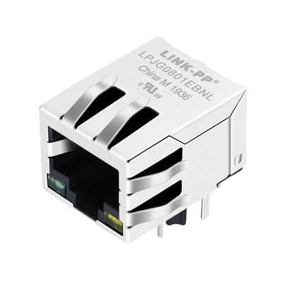 48F-01GY2DPL2NL 10 Ethernet de gigabit du match ATMEGA88P-20AUR de connecteur de Pin Rj45