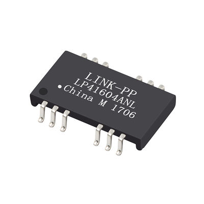 Base-T magnétique LP41604ANL compatible du transformateur 10/100 de l'Ethernet 13F-38NL