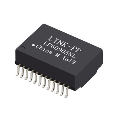 749022017 Pin de Lan Ethernet Magnetic Transformer 24 de gigabit POE/POE+ 802.3af 802.3at LP6096ANL