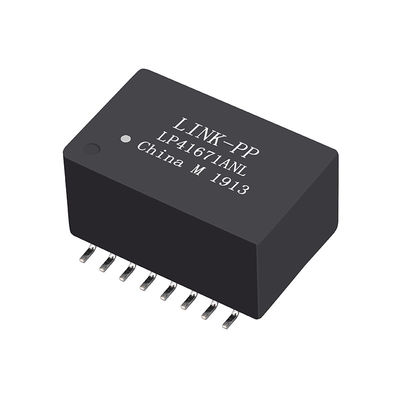 Isolement à haute tension Lan Magnetic Telecom Transformer LP41671ANL-6 de XFATM9ULR1 4800V PoE+