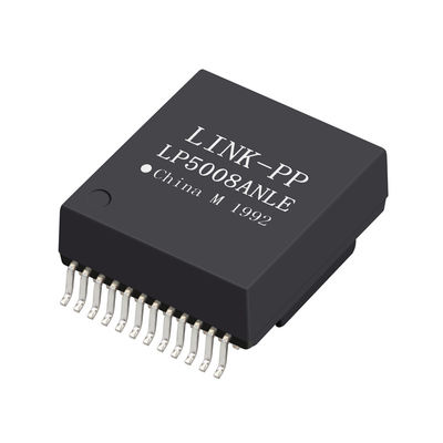 Transformateurs magnétiques LP5008ANLE de communication de GSN5008M LF Gigabit Ethernet Transformer SMD