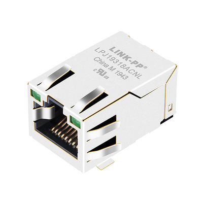 Étiquette- extérieure du bâti RJ45 J3018G21KNL 10/100Base-TX avec la LED