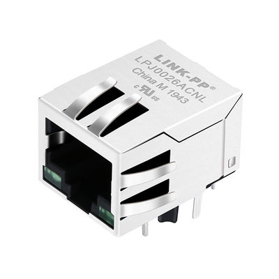 Carte PCB équivalente Jack de l'impulsion 10/100Base-T 8P8C du connecteur Rj45 J0026D21ENL