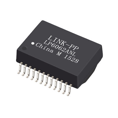 En-tête ouvert du gigabit POE+ Lan Ethernet Magnetic Transformers 1CT SMD 1500Vrms d'à haute fréquence de VP6014RZ