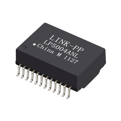 Transformateur multi de LAN de connecteur mâle Avec 10/100 à haute fréquence de la base-TX 24HSS1041-2