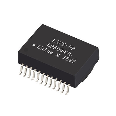 GT0001 100/1000 base-TX VoIP 24 Pin Single Port Transformer Modules LP5004NL