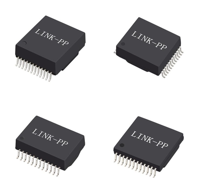 24 bases-T S558-10GB-07 de PIN Single Port SMD Lan Transformer Non POE 10G