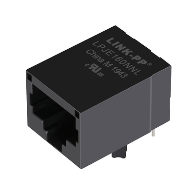 SS-7188-NF LPJE160NNL compatible 8P8C Tab Down RJ45 Jack Without Integrated Magnetics modulaire