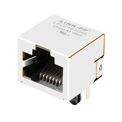 Port RJ45 Jack Tab Up Side Entry Shielded modulaire d'E5J88-00LJG2-L 1X1 sans mené