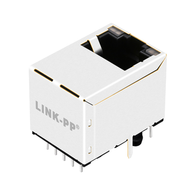 Base-T de G55-122N-155 10G par le bâti vertical Magjack de POE RJ45 de trou 1 port
