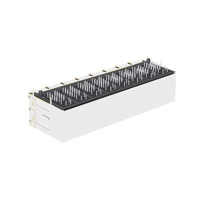 Carte PCB du port FR4 des connecteurs femelles 2x8 de la base-T RJ45 de JT5-2810NL 10G