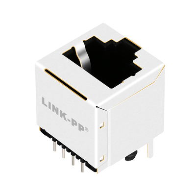 ENTRÉE de DESSUS de la verticale RJ45 Jack 8PIN de PORT de JXD2-9001NL 100BASE-T 1X1 NON non menée