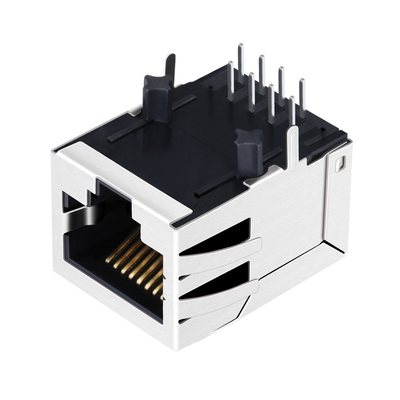 ARJM11A1-009-NN-ER3 n'a non mené le module 8PIN de Magnetics de 100 BASE-T Tab Down Single Port RJ45